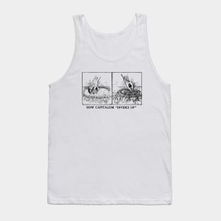 1906 Anti Capitalism Cartoon Tank Top